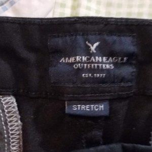 Size 10 Regular Flat Front Black Skinny leg pants